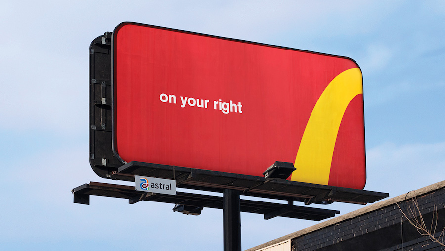 Mcdonalds billboard marketing