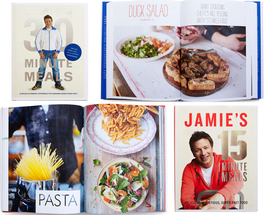 Jamie Oliver cookbook