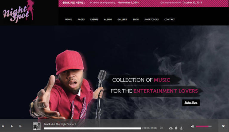 Nightclub Website Ideas - How to Design a Beautiful Nightclub Website