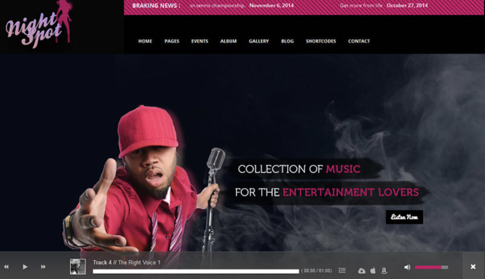 Nightclub Website Ideas - How to Design a Beautiful Nightclub Website