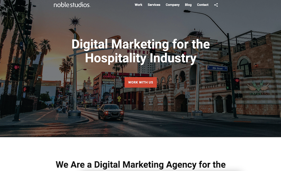 Noble Studios - Digital Marketing Agency for Hospitality Industry